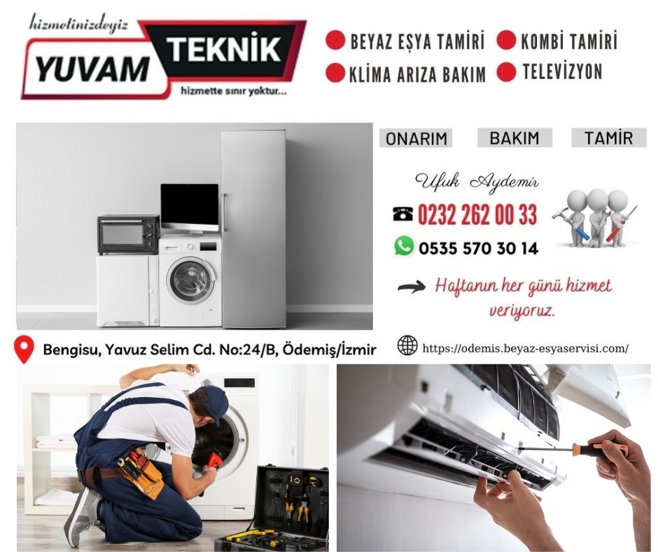 ödemiş beyaz eşya servisi